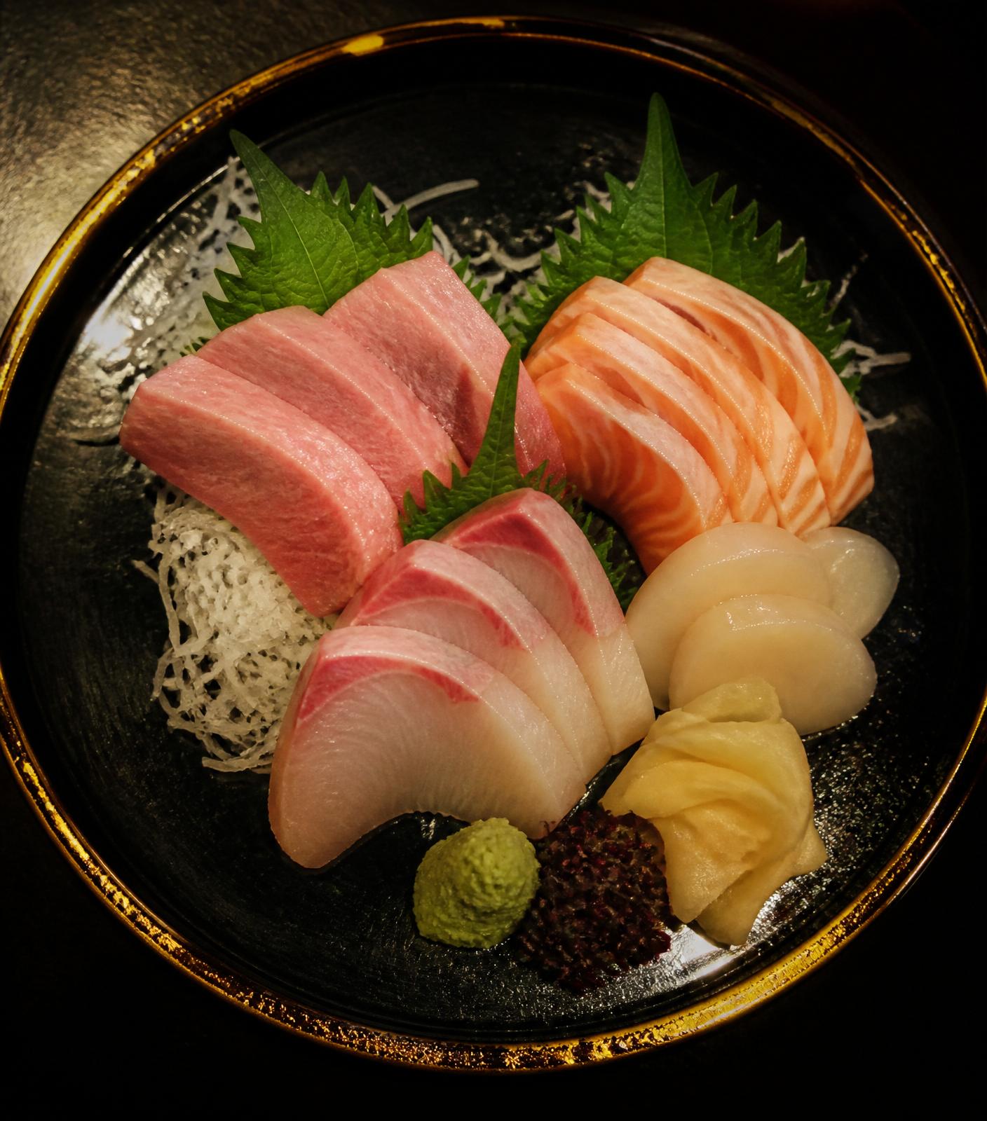 Sashimi assortment